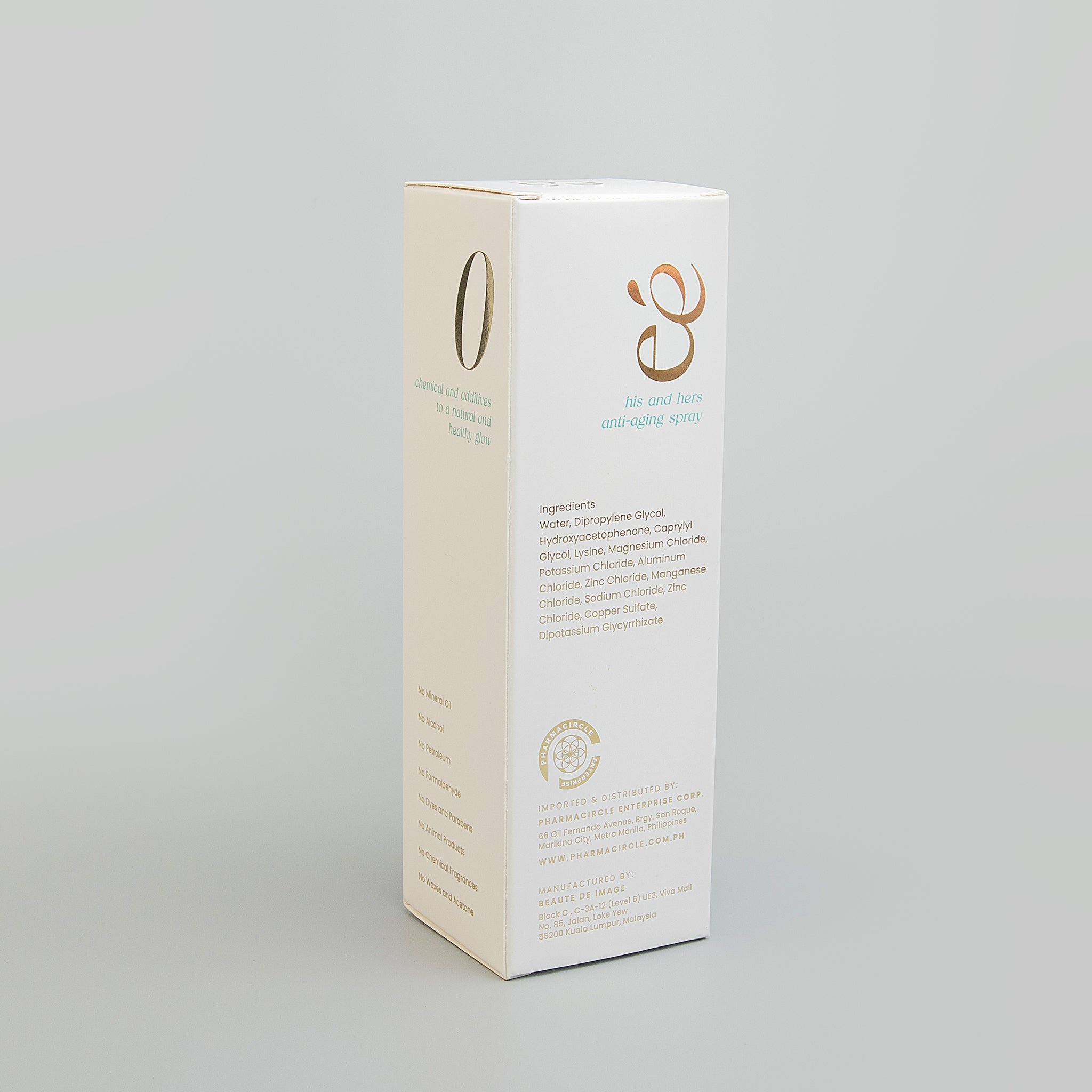 Buy 3 + Get  50% Off your 4th bottle emille anti-aging spray